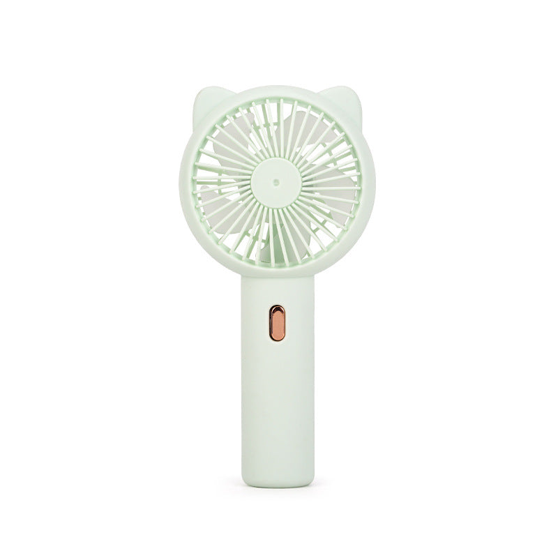 Women's Portable Hand Fan in Cat Design Stornfield