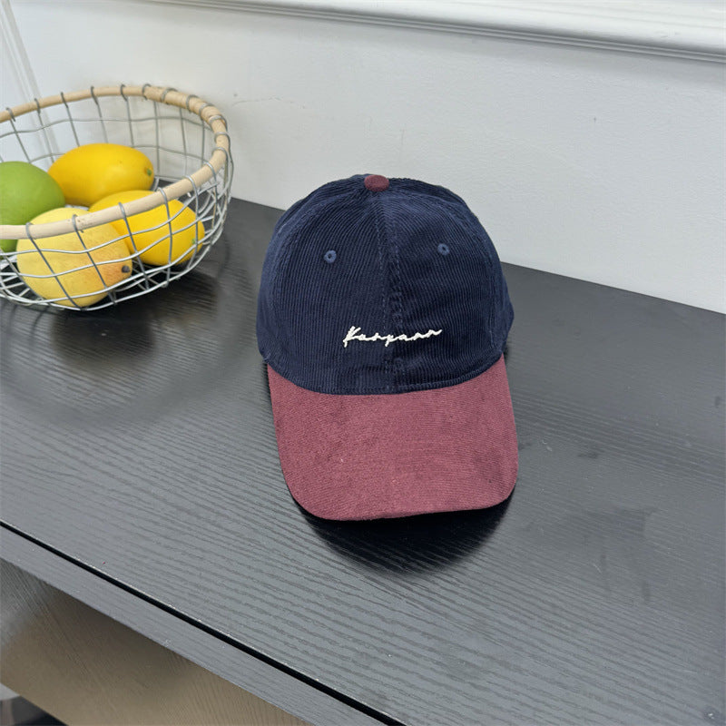 Men's Corduroy Brimmed Baseball Cap Stornfield