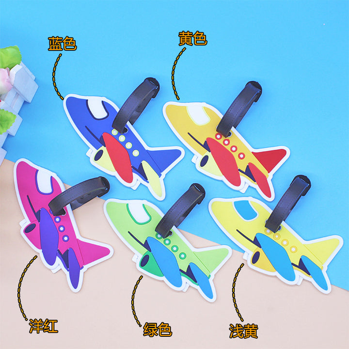 Unisex Airplane-Shaped Luggage Tag Stornfield
