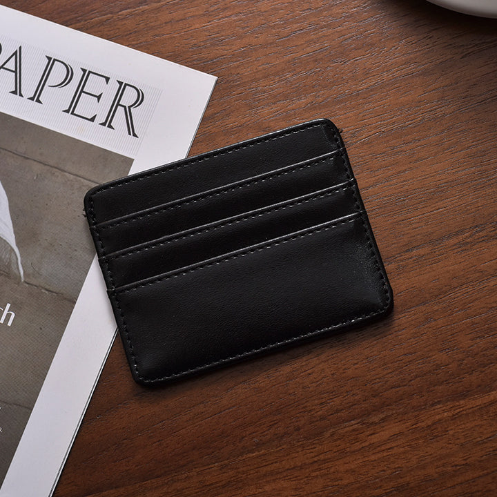 Minimalist Leather Cardholder Stornfield
