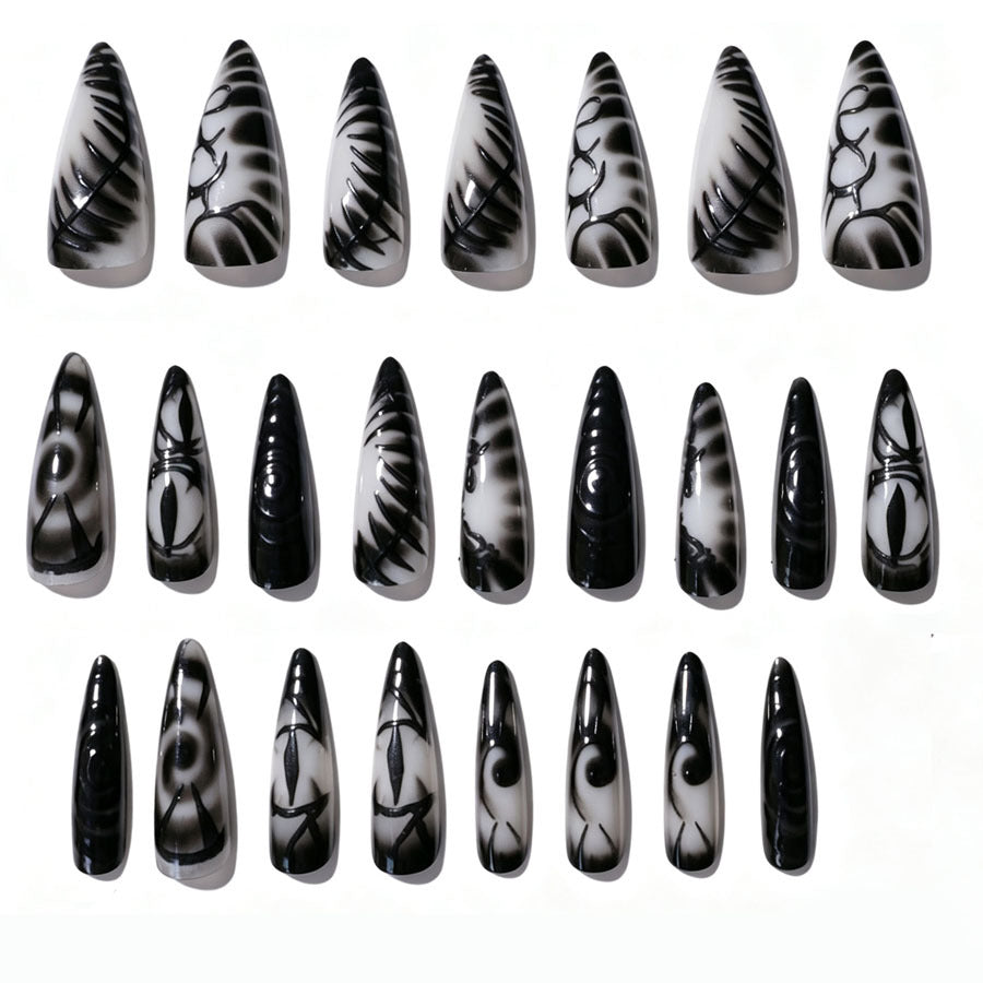 Artistic Stiletto Press-On Nail Set Stornfield