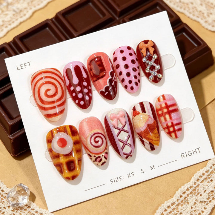 Decorative Press-On Nail Art