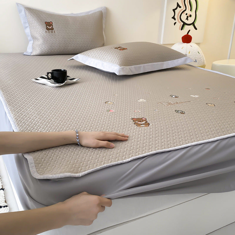 Quilted Mattress Protector Set