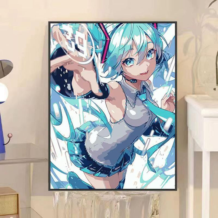 Anime-Inspired Decorative Wall Art Stornfield