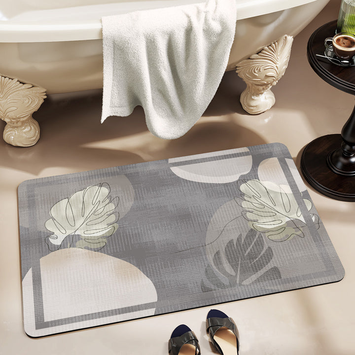 Decorative Luxe Bath Mat Stornfield