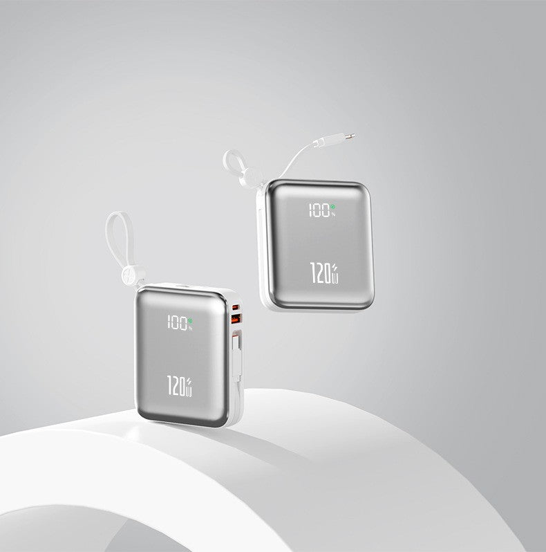 Compact power bank with state-of-the-art quick charging function and digital display Stornfield