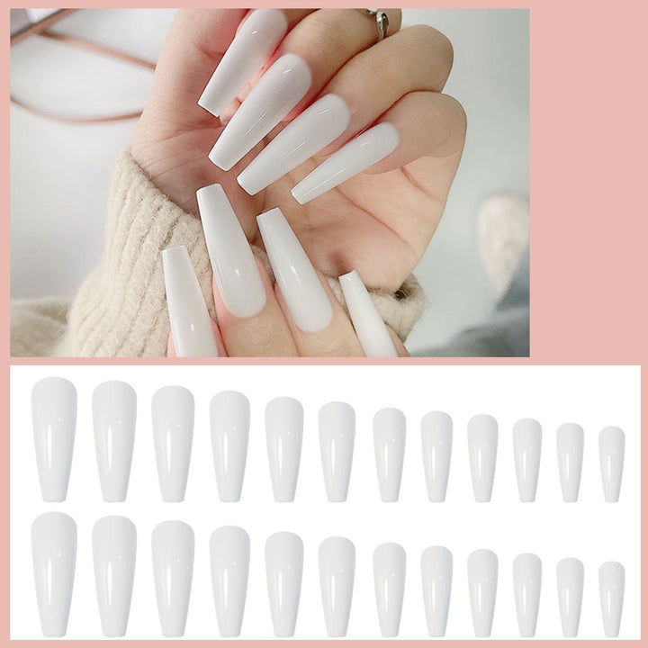 Artificial nail set with elegant tips and glossy finish Stornfield