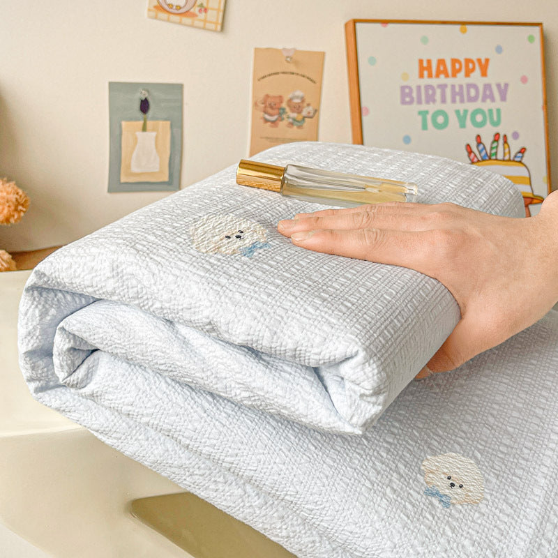 Reversible Playful Baby Quilt