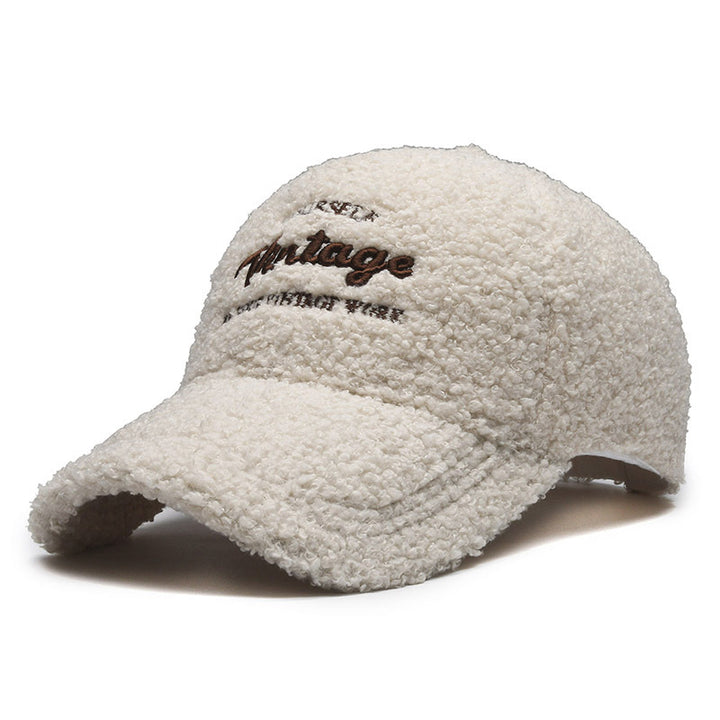 Women's Vintage-Inspired Plush Baseball Cap Stornfield