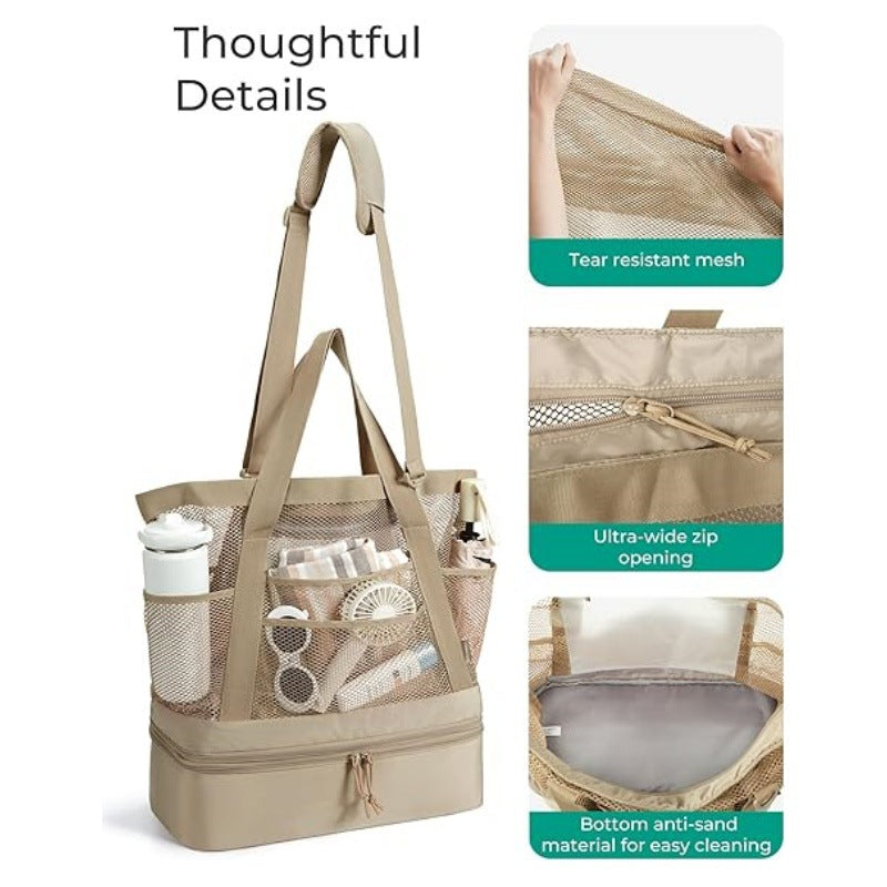 Cooler bag with multifunctional compartments Stornfield