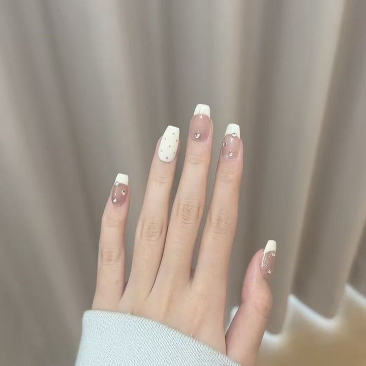 Artistic Acrylic Press-On Nail Extensions