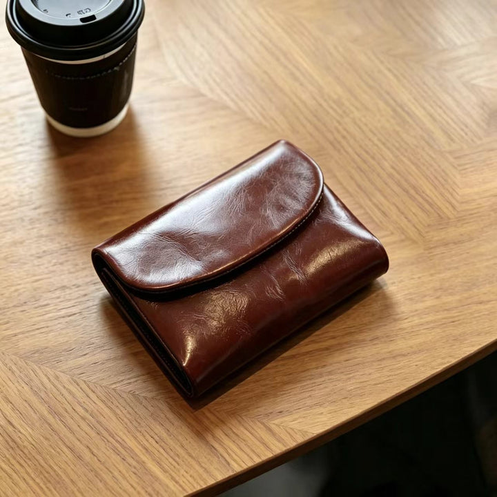 Elegant Leather Cardholder Wallet