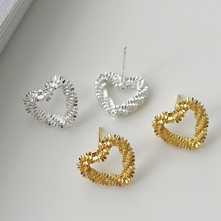 Sparkling Heart Earrings Stornfield