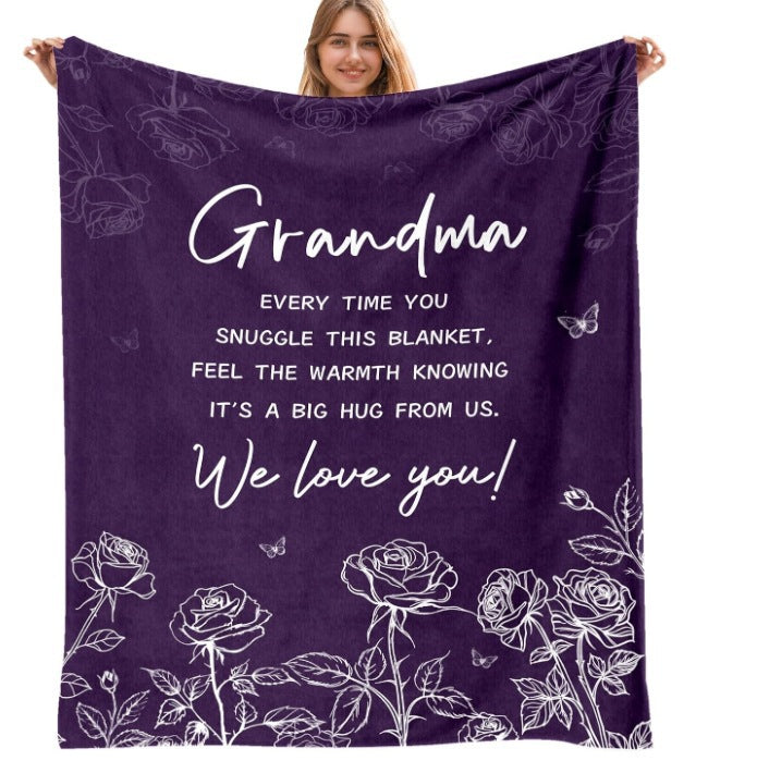 Sentimental Message Throw Blanket