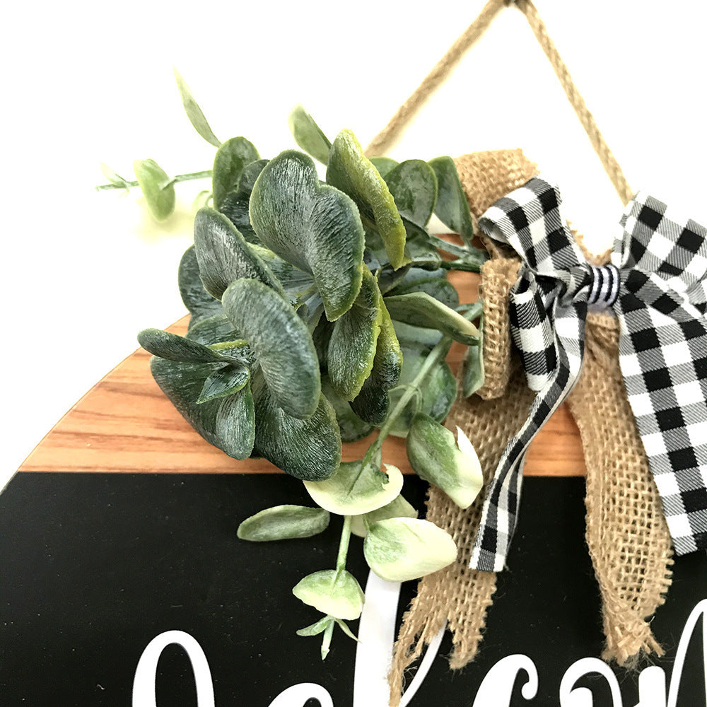 Rustic Decorative Welcome Sign