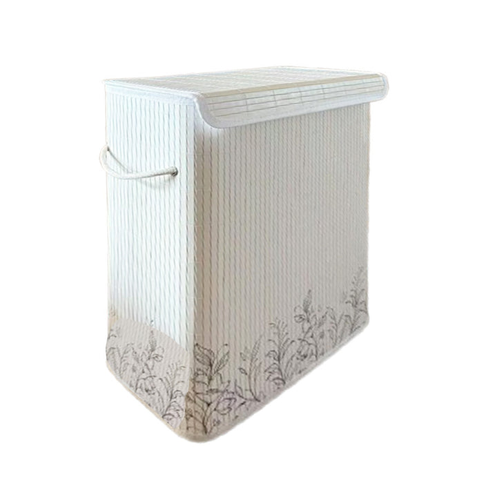 Stylish laundry container with practical lid and carrying handles Stornfield