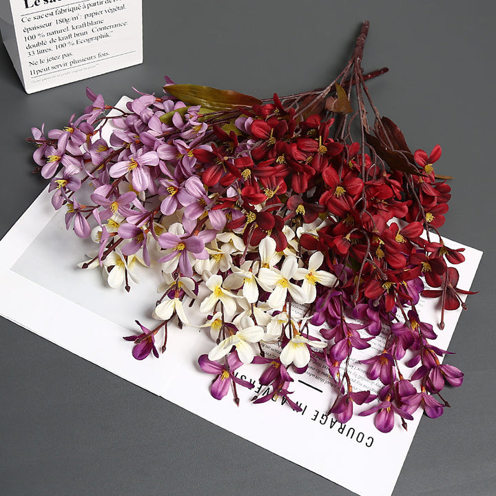 Decorative Faux Floral Stem for Home Decor