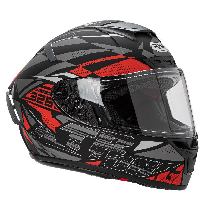 High-Performance Full-Face Motorcycle Helmet with Advanced Ventilation Stornfield