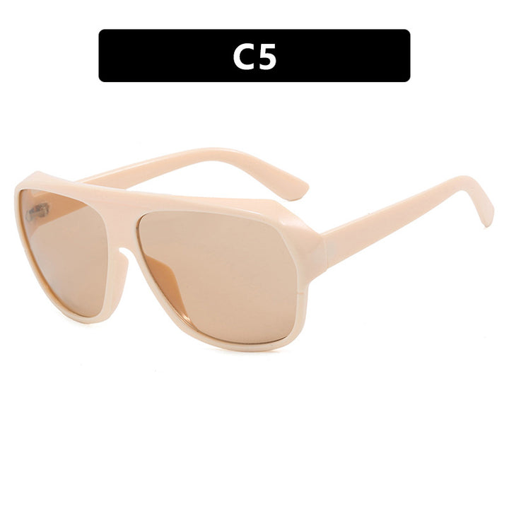 Ladies' fashionable oversized sunglasses with sporty design Stornfield