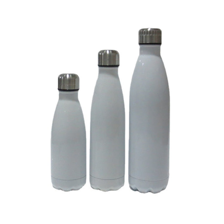 Ladies stainless steel insulated bottle with innovative grip surface Stornfield