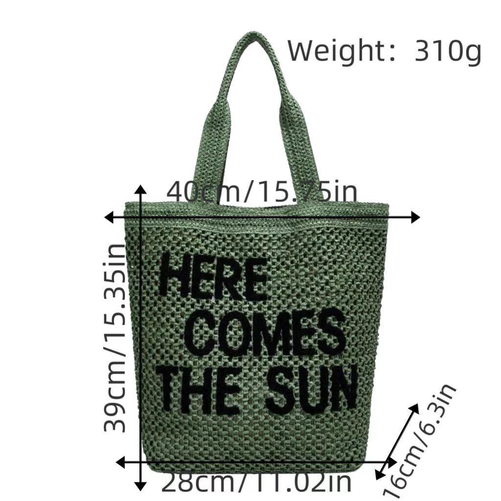 Tote bag with creative lettering Stornfield