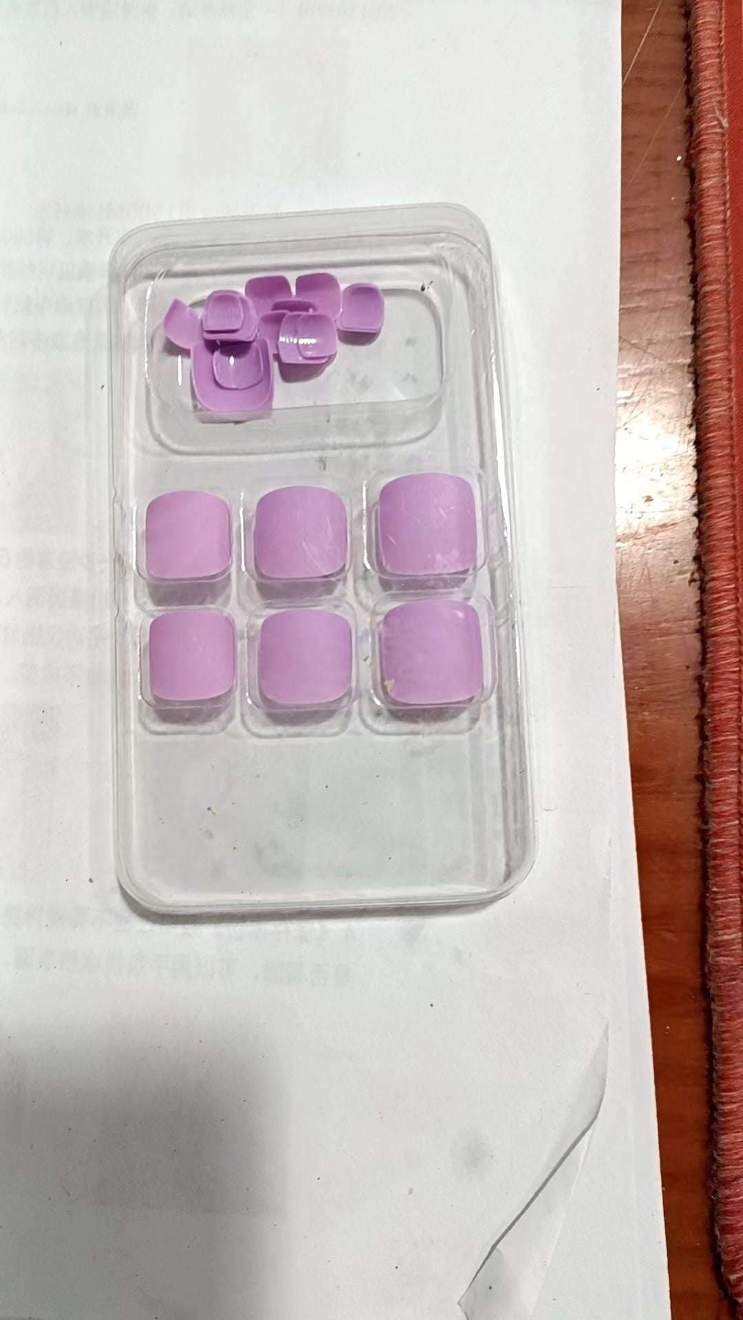 Square-Shaped Press-On Nail Set Stornfield