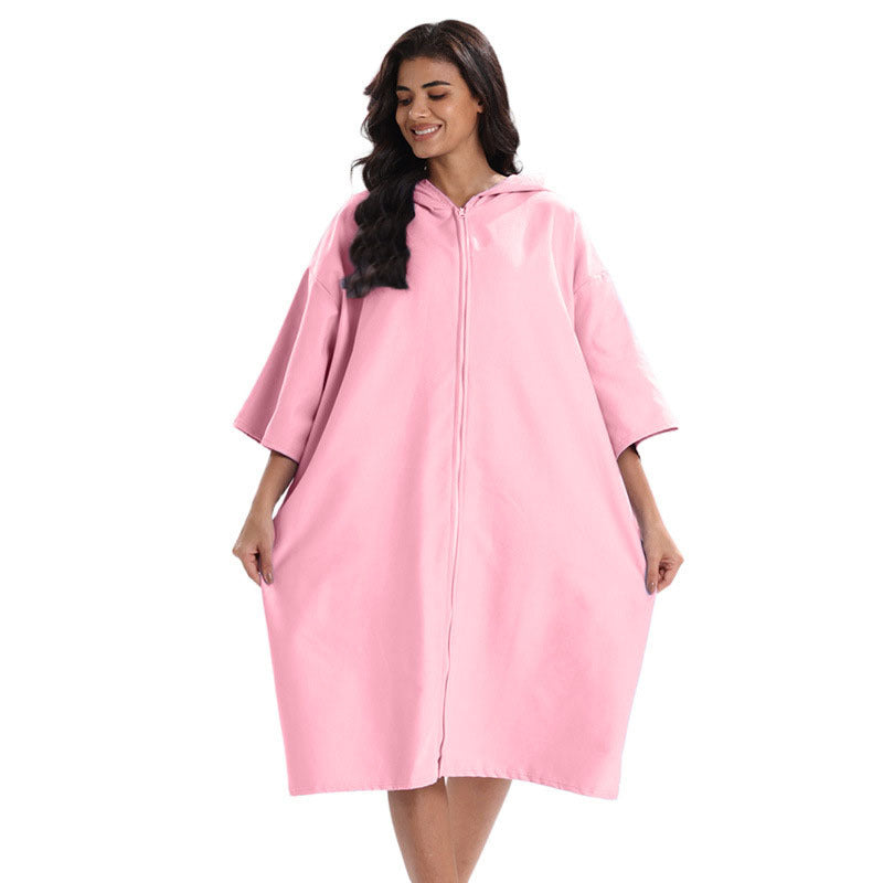 Practical and comfortable bathrobe poncho Stornfield