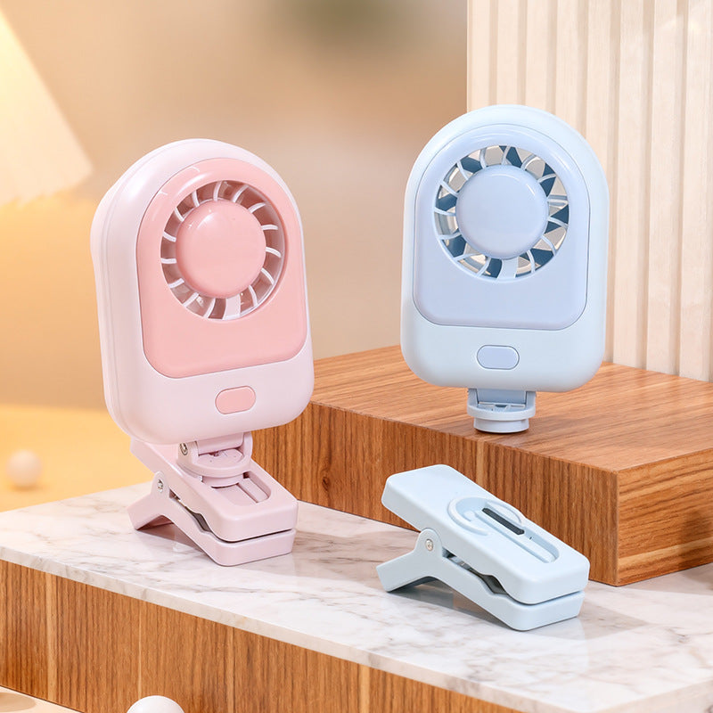 Ladies Multifunctional Clip Fan with Adjustable Tilt Angle Stornfield