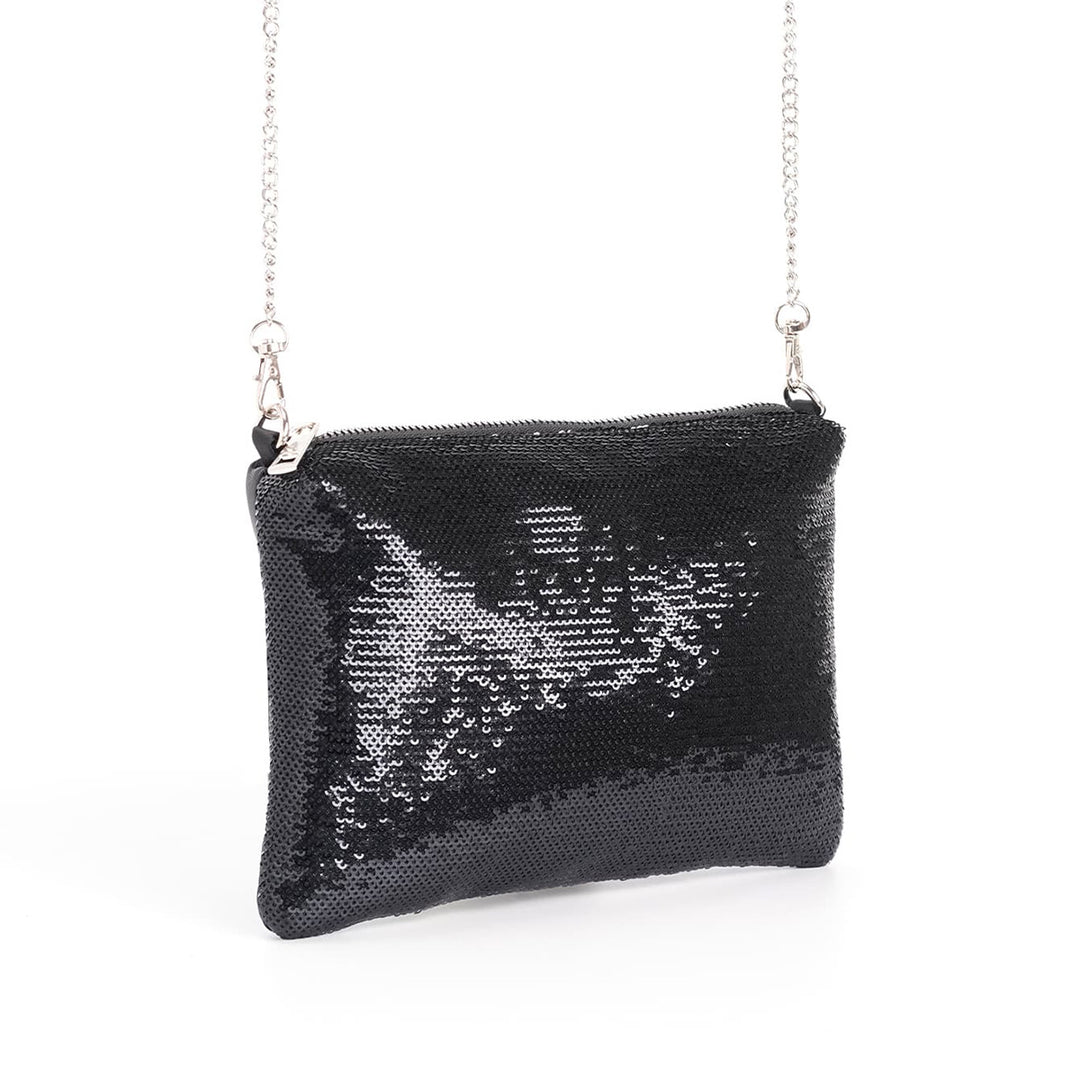Elegant Clutch with Glitter Details Stornfield