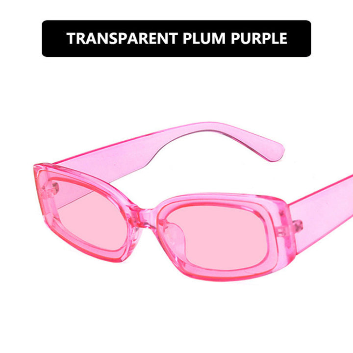 Ladies fashionable transparent sunglasses with square design Stornfield