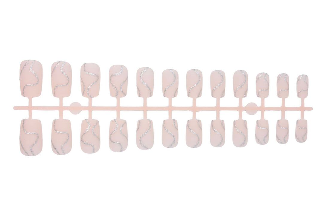 Artificial nails with glittering accents Stornfield