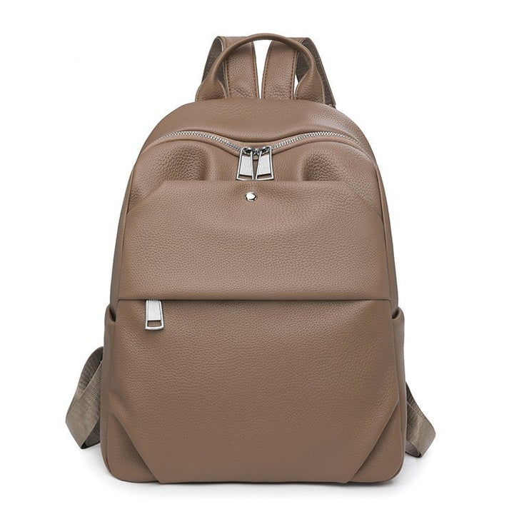 Premium Leather Laptop Backpack Stornfield
