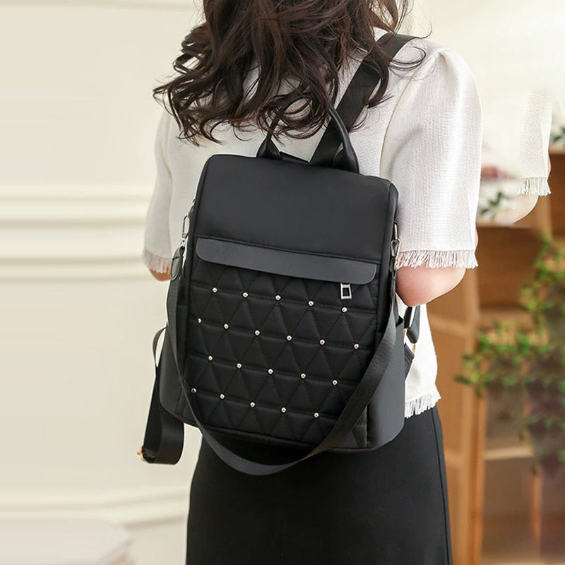 Elegant Quilted Backpack Stornfield