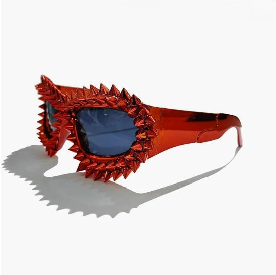 Women's statement sunglasses with creative stud accents Stornfield