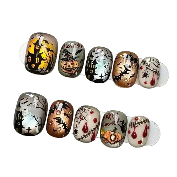 Artificial nails in Halloween design Stornfield