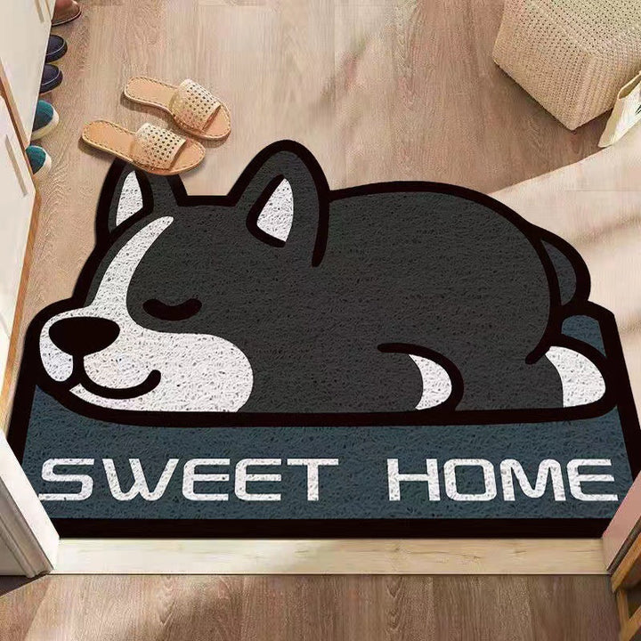 Cartoon Dog Theme Floor Mat