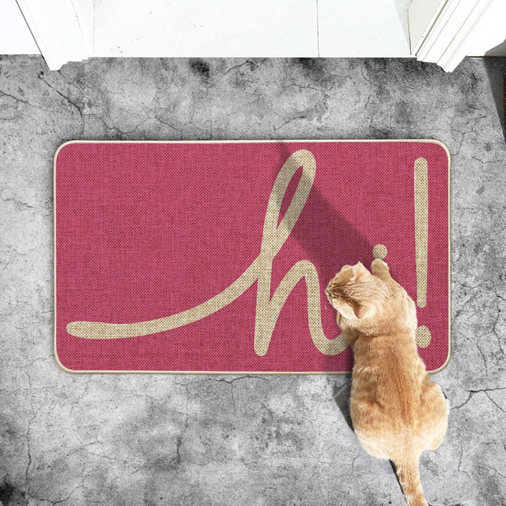 Decorative Welcome Floor Mat Stornfield