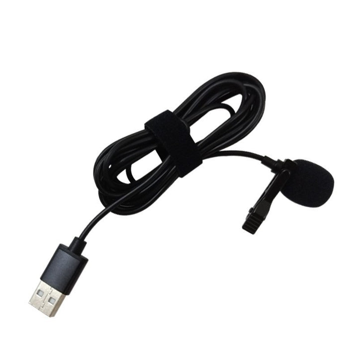 Lavalier microphone with flexible clip Stornfield
