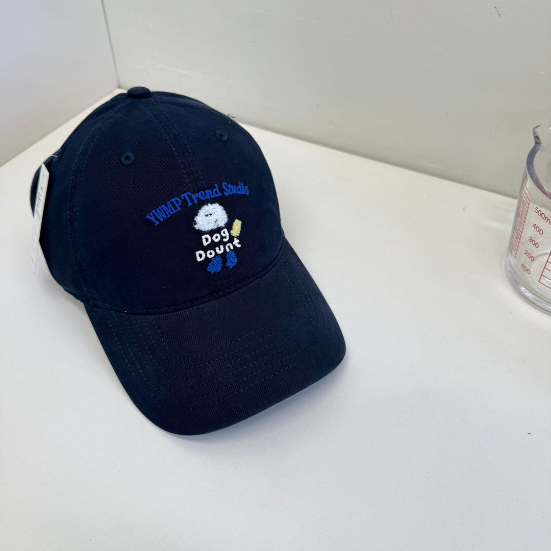Unisex Embroidered Dog-Themed Baseball Cap Stornfield
