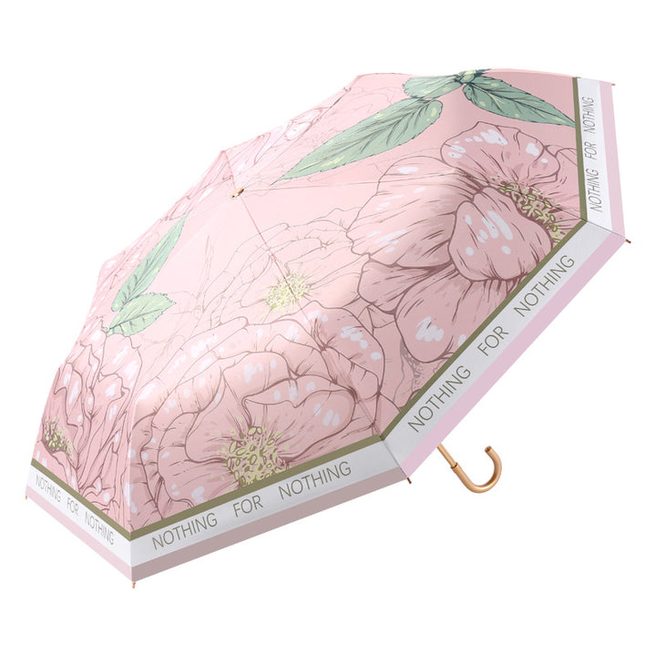 Ladies elegant and creative folding umbrella with heart design Stornfield