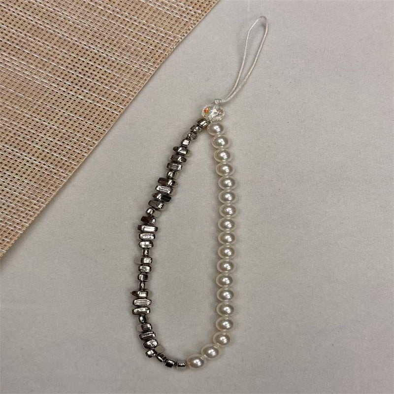 Elegant Pearl and Metallic Bead Eyewear Chain Stornfield