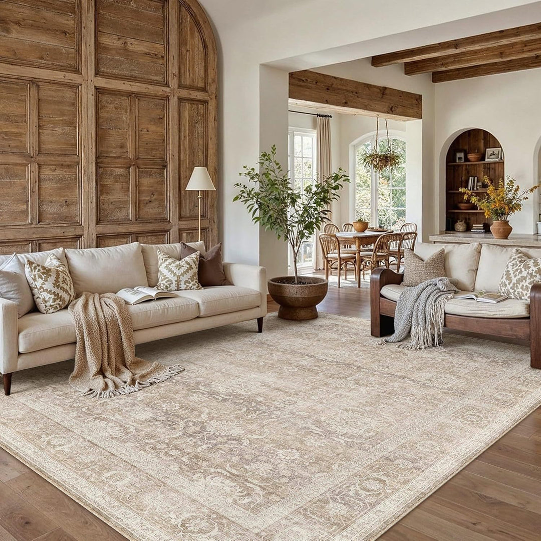 Elegant Textured Area Rug