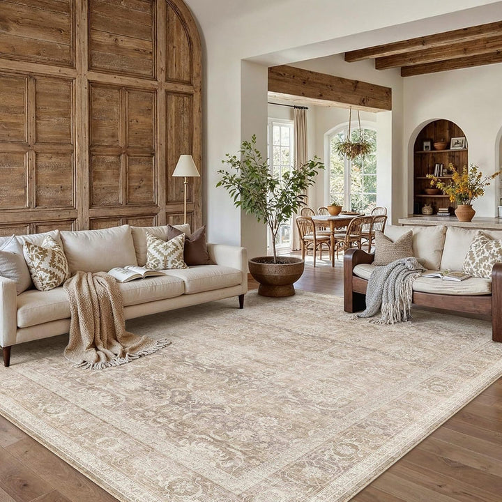 Elegant Textured Area Rug