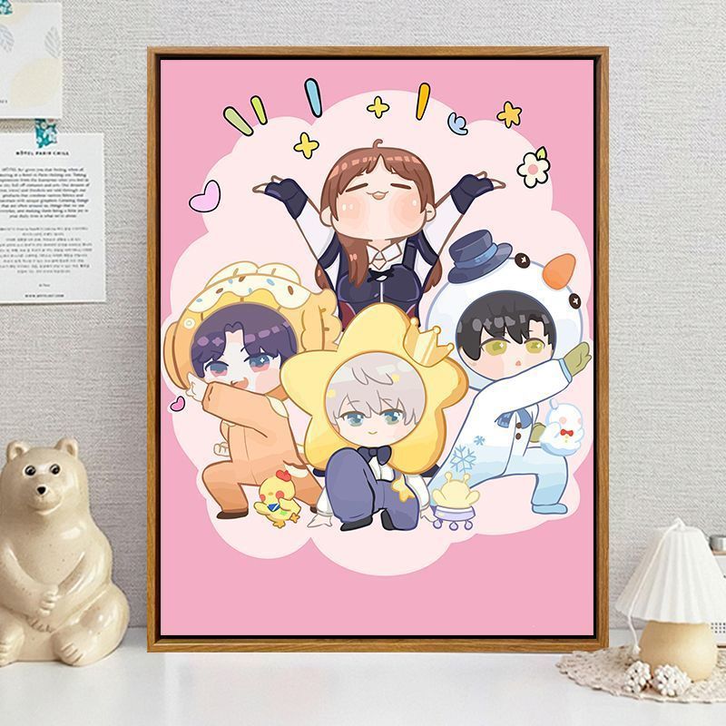 Cartoon-Themed Decorative Wall Art Stornfield