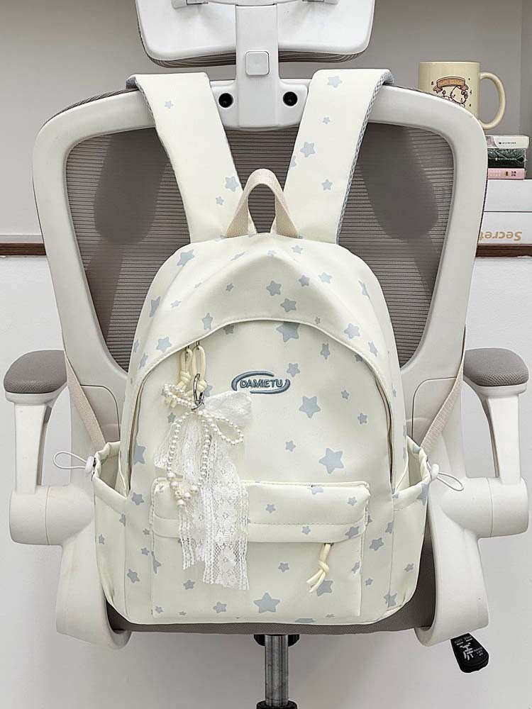 Star-Patterned Lightweight Backpack Stornfield