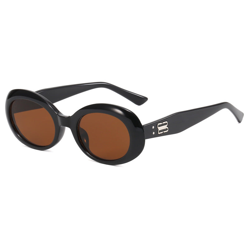 Women Retro-inspired Sunglasses with Wide Frame Stornfield