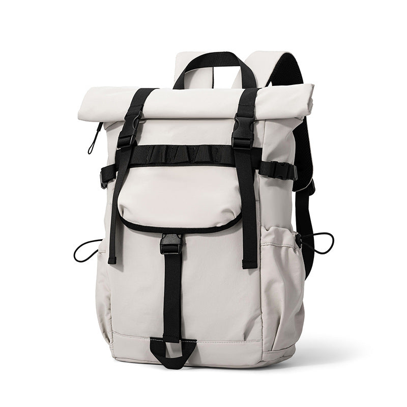Roll-Top Adventure Backpack with Multiple Compartments Stornfield