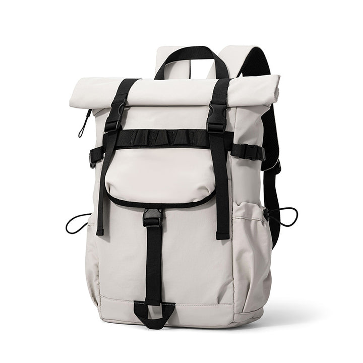 Roll-Top Adventure Backpack with Multiple Compartments Stornfield