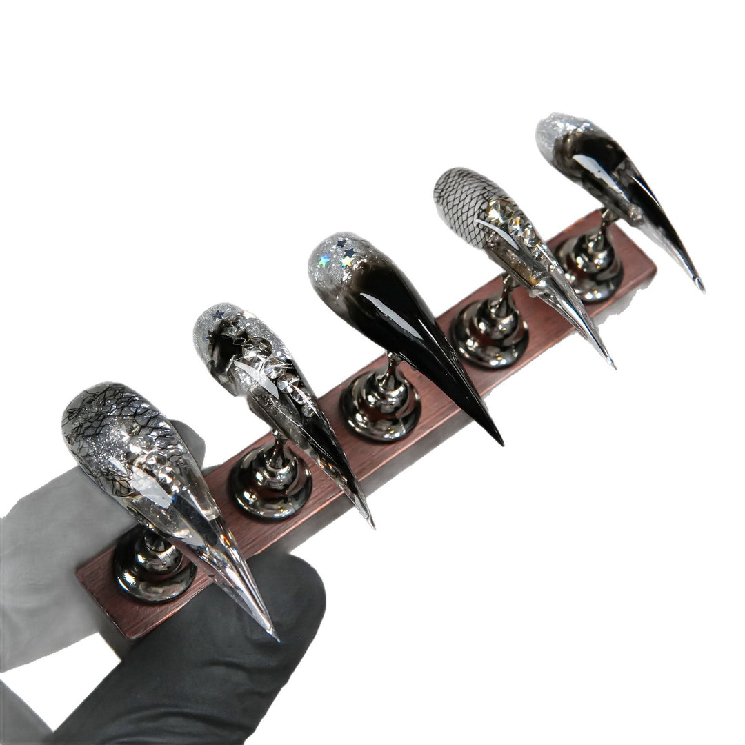 Decorative Stiletto Press-On Nail Set