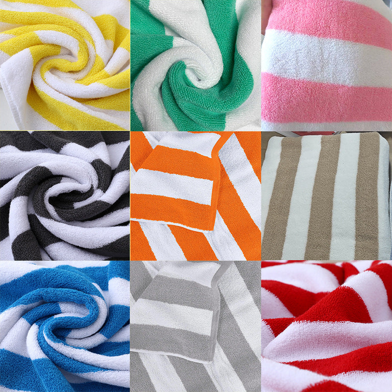 Premium Bath Towel With Elegant Stripe Pattern Stornfield